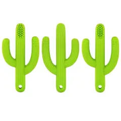 THE PENCIL GRIP Cactus Toothbrush Teether, 3ct.