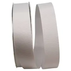 JAM Paper 1.5" x 100yd. Grosgrain Allure Ribbon Silver