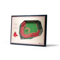 MLB Team 5-Layer StadiumView Wall Art Boston Red Sox