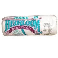 Hobbs Heirloom&reg;&nbsp;Bleached 100% Cotton Batting, 45" x 60"