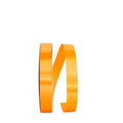 JAM Paper 7/8" x 100yd. Single Face Satin Allure Ribbon Torrid Orange