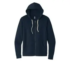 Next Level Unisex Santa Cruz Zip Hoodie Midnight Navy