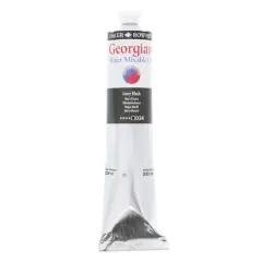 Daler-Rowney&reg; Georgian Water Mixable Oil, 200mL Ivory Black