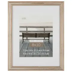 Home Champagne Wooden Frame with Mat by Studio D&eacute;cor&reg;