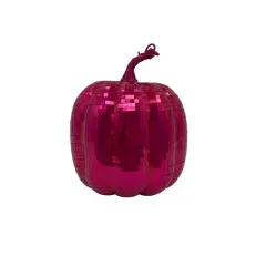 7.75" Disco Pumpkin Tabletop D&eacute;cor by Ashland&reg; Pink
