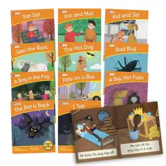 Junior Learning&reg; Letters & Sounds Phase 2 Set 2 Fiction Educational Learning Set