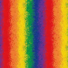 Fabric Editions Rainbow Ombre Cotton Fabric