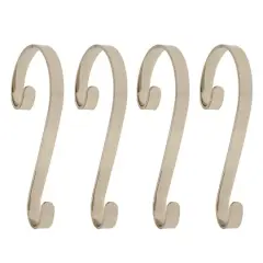 Haute Decor Stocking Scroll&reg; Silver Stocking Holders, 4ct.