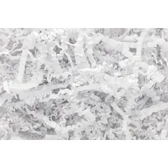 Essentials by Leisure Arts Crinkle Shred Box, 10lb. White