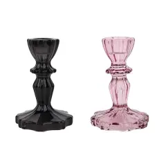 Assorted 4.25" Glass Candle Holder by Ashland&reg;, 1pc.