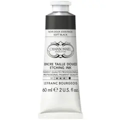 Charbonnel Etching Ink, 60mL Soft Black