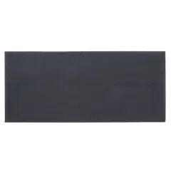 JAM Paper 4.125" x 9.5" Business Translucent Vellum Envelopes, 25ct. Charcoal Gray