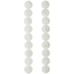 White Quartz Round Beads, 10mm by Bead Landing&trade;