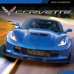 TF Publishing 2024 Corvette Wall Calendar