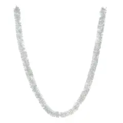 6ft. Mixed Tinsel Garland by Ashland&reg; Silver