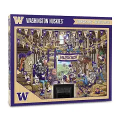 College Barnyard Fans 500 Piece Puzzle Washington Huskies