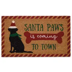 DII&reg; Santa Paws Doormat