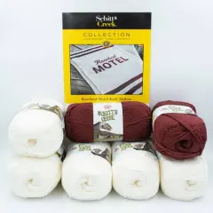 Lion Brand&reg; Schitt's Creek Rosebud Motel Afghan Knit Yarn Bundle