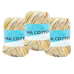 3 Pack Lion Brand&reg; Pima Cotton Yarn Seaglass
