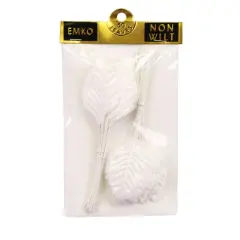 JAM Paper Leaf Accessory, 50ct. Pearl