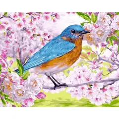 Crafting Spark Blooming Flowers Painting by Numbers Kit