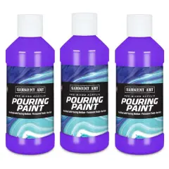 Sargent Art&reg; Acrylic Pouring Paint, 3ct. Violet
