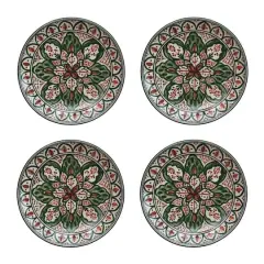 Hello Honey&reg; 7.5" Botanical Bliss Stoneware Plates, 4ct.