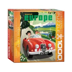 Travel Europe: 1000 Pcs