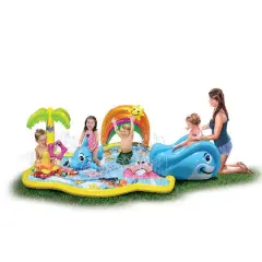 Banzai&reg; Toddler & Kids Inflatable Splish Splash Water Park