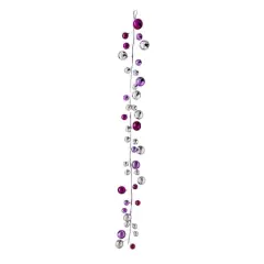 6ft. Pink & Silver Disco Ball Garland by Ashland&reg;