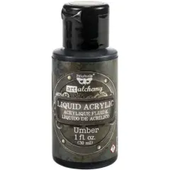 Finnabair&reg; Art Alchemy Liquid Acrylic Paint, 1oz. Umber