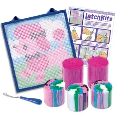 Kahootz Toys LatchKits Mini Rug Poodle