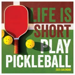 TF Publishing 2025 Pickleball Is Life Wall Calendar