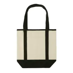Large Cotton Canvas Tote by Make Market&reg; Black/Natural