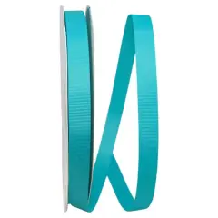 The Ribbon Roll 5/8" x 100yd. Grosgrain Allure Ribbon Turquoise