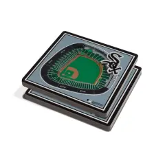 MLB 3D StadiumView Coasters Chicago White Sox