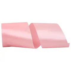 JAM Paper 4" x 55yd. Perfect Printer Satin Ribbon Pink