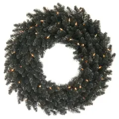 48" Black Fir Christmas Wreath