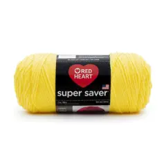 Red Heart&reg; Super Saver&reg; Solid Yarn Bright Yellow
