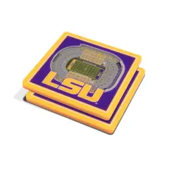 NCAA 3D StadiumView Coasters LSU Tigers