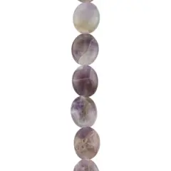 Amethyst Oval Beads, 14mm by Bead Landing&trade;