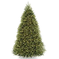 9ft. Pre-Lit PowerConnect&trade; Dunhill&reg; Fir Artificial Christmas Tree, Dual Color&reg; LED Lights