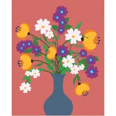 8" x 10" Flower Market Paint-by Number Kit by Artist's Loft&reg;