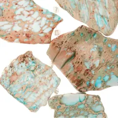 Green Imperial Jasper Nugget Beads by Bead Landing&trade;