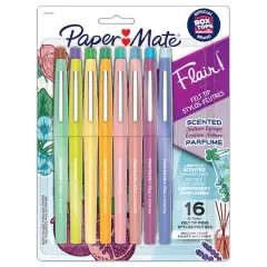 Paper Mate&reg; Flair!&reg; 0.7mm Medium Point Nature Escape Scented Felt Tip Pens