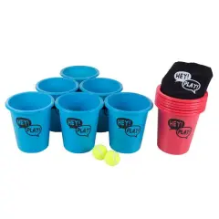 Toy Time Giant Yard Pong Outdoor Game Set
