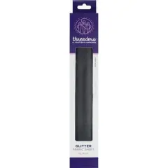 Crafter's Companion Threaders&trade; Glitter Fabric Sheet Black