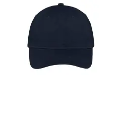 Port & Company&reg; Brushed Twill Low Profile Cap Navy