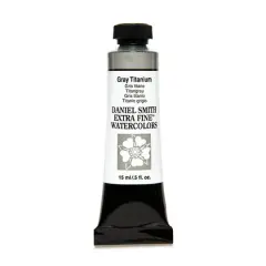 Daniel Smith Extra Fine&trade; Watercolor Paint, 15mL Gray Titanium