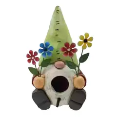 Santa's Workshop 7.5" Gnome Bird House